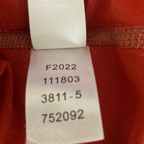 Black Diamond Men's Rust Orange Long Sleeve Performance Tech Quick Dry T-Shirt L - Picture 11 of 13